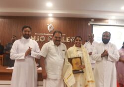 സാൻജോ കോളേജിലെ റാങ്ക് ജേതാക്കളെ ആദരിച്ചു