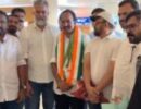 മന്ത്രിയായ ശേഷം ആദ്യമായി ദുബായിലെത്തിയ  പി.സി വിഷ്ണുനാഥിന് വൻ സ്വീകരണം നൽകി   ഇൻകാസ് നേതാക്കൾ