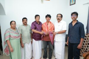 റോളർ സ്കേറ്റിംഗ് ഹോക്കി ഇന്ത്യൻ ടീമിൽ ഇടം നേടിയ തൊടുപുഴ സ്വദേശിയെ ആദരിച്ച് കേരള കോൺഗ്രസ് എം സംസ്കാര വേദി