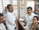 കൊട്ടക്കാമ്പൂരിൽ ഷെഡ് തകർന്നു മരിച്ചവർക്ക് മന്ത്രി അനൂപ് ജേക്കബ് ആദരാഞ്ജലി അർപ്പിച്ചു