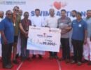 ലോകഹൃദയ ദിനാഘോഷങ്ങളുടെ ഭാഗമായുള്ള സ്വിം-എ-തോൺ നീന്തൽ റിലേ മത്സരം പാലായിൽ ആവേശമായി