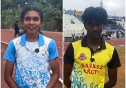 മേളയുടെ വേഗ താരങ്ങളായി അഫ്സിനും മരിയയും