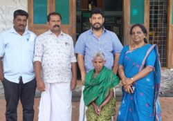 ബസ്റ്റോപ്പിൽ ഉപേക്ഷിക്കപ്പെട്ട വയോധികയെ സ്നേഹമന്ദിരത്തിൽ എത്തിച്ചു